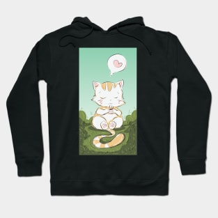 coffee cat design Hoodie